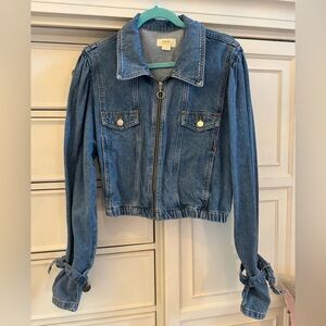Maeve Classic Blue Jean Jacket